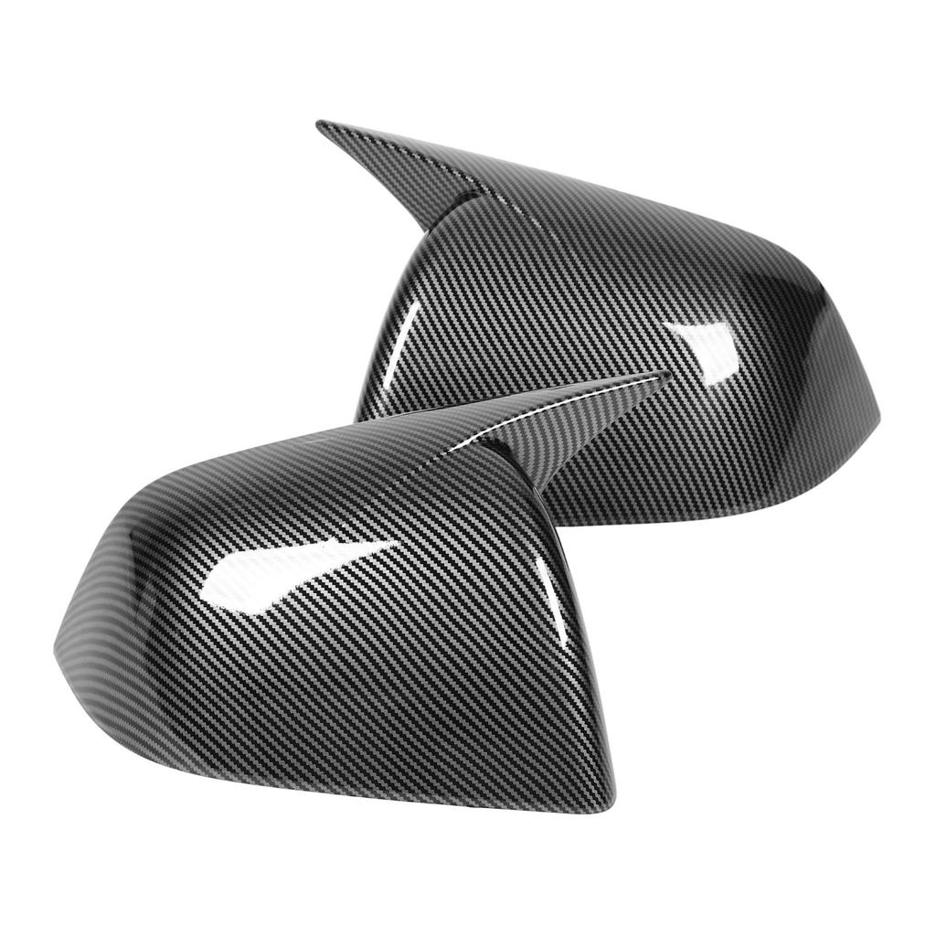 Side Rearview Mirror Cover High Glossy Door Exterior Wing Mirror   Replacement for     2020 to 2023