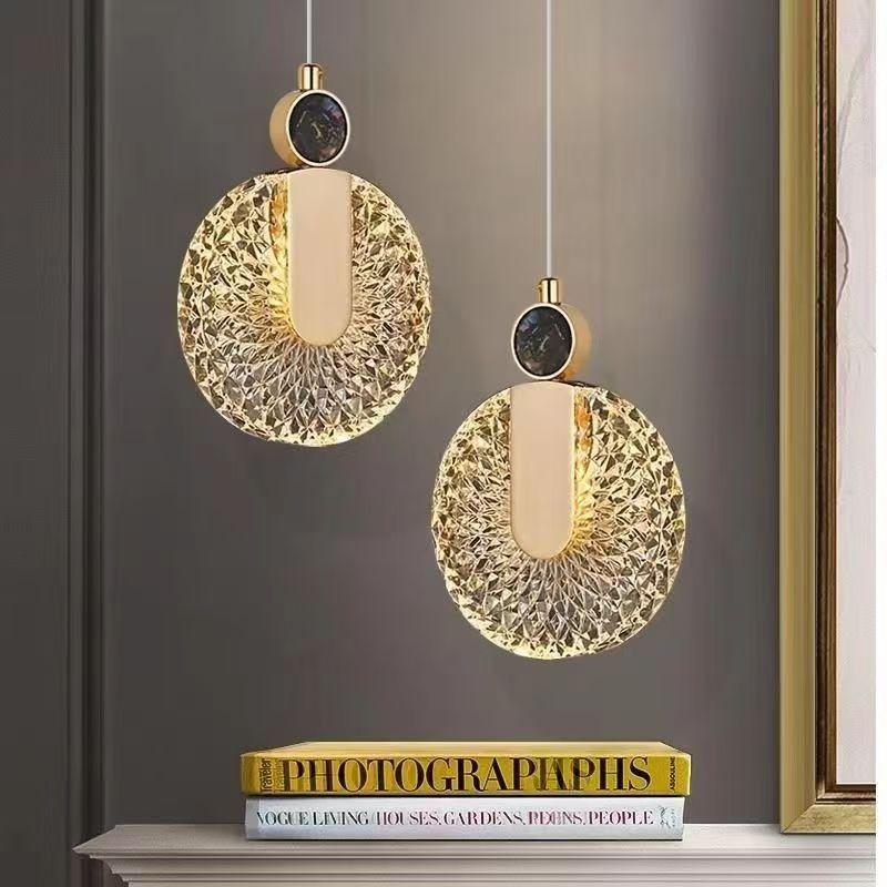 Bedroom Bedside Chandelier Light Luxury Modern Minimalist Master Bedroom Living Room Pendant Line Light