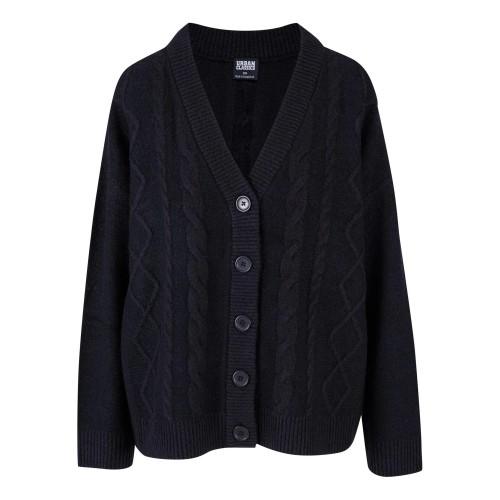 Urban Classics Womens/Ladies Cable Knit Cardigan