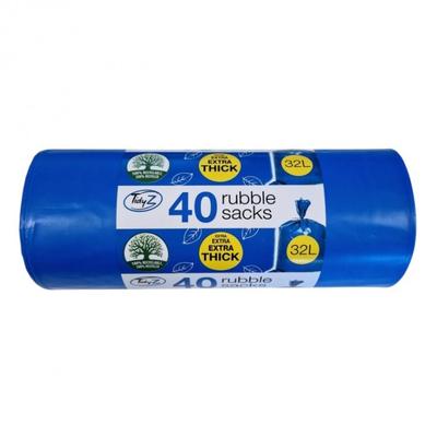 Tidyz 32L Rubble Sacks (Pack of 40)