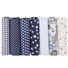 7pcs / Set 100% Cotton Batiks Sewing Craft Cloth for DIY Wallet Cushion Cover (S)