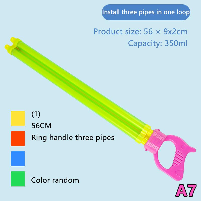 Water Gun Toys Pull Type Large Capacity Originality Children'S Manual Toys Gun High Speed Water Spray Gun Summer Beach