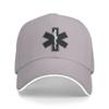 Personalized Star Of Life Baseball Cap Outdoor Women Unisexs Adjustable Paramedic Medical  Dad Hat Spring