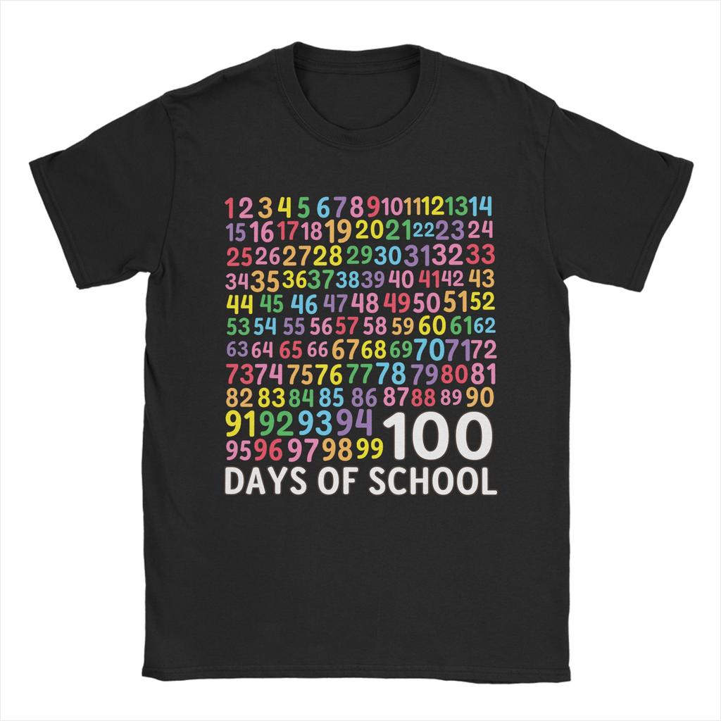 Italian Brainrot 67 Trippi 100 Days of School Men T Shirts  Fun Tees Short Sleeve Round Collar TShirts 100 Cotton 5XL Clothes