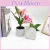 Lily Flower Tabletop Decor With Faux Bloom For Wedding Celebration And Home Styling