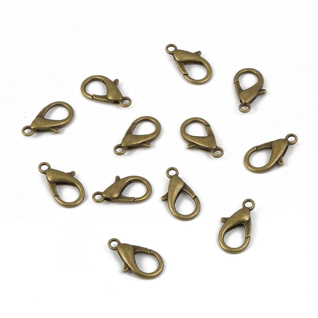 10-100 pz Lega di Aragosta Catenacci Ganci Catena Per La Collana Del Braccialetto Connettori Gioielli FAI DA TE Che Fanno I Risultati Forniture