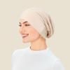1pc Women's  Elastic Modal Headscarf Inner Cap Hijab, Solid Color Stretchable HeadWrap Available For Daily Wear.