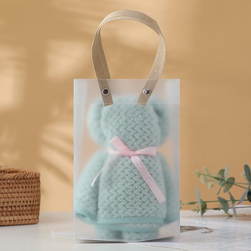 Ally Pineapple Pattern Bear Towel Gift Box Set