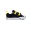 Converse Chuck Taylor All Star EasyOn Low TD Electric Bolt Baby Sneakers Black Golden-Wren A08376C