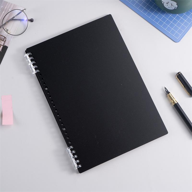 A4 B5 A5 4Pcs DIY Loose Leaf Notebook Refill Spiral Cover Index Paper Inner Pages Daily Planner Line Grid Blank Agenda