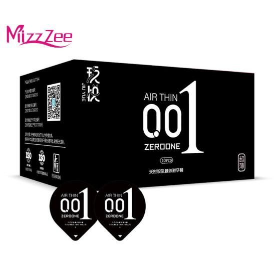 Mizz Zee 10Pcs Condom Male Ultra Thin Latex Sleeve Contraception Penis Adult