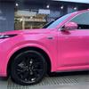 Pellicola Wrap in Vinile Rosa Candy per Tuning Auto Bici Moto Decalcomania Metallica Adesivo Lucido con Canali di Sfiato Aria