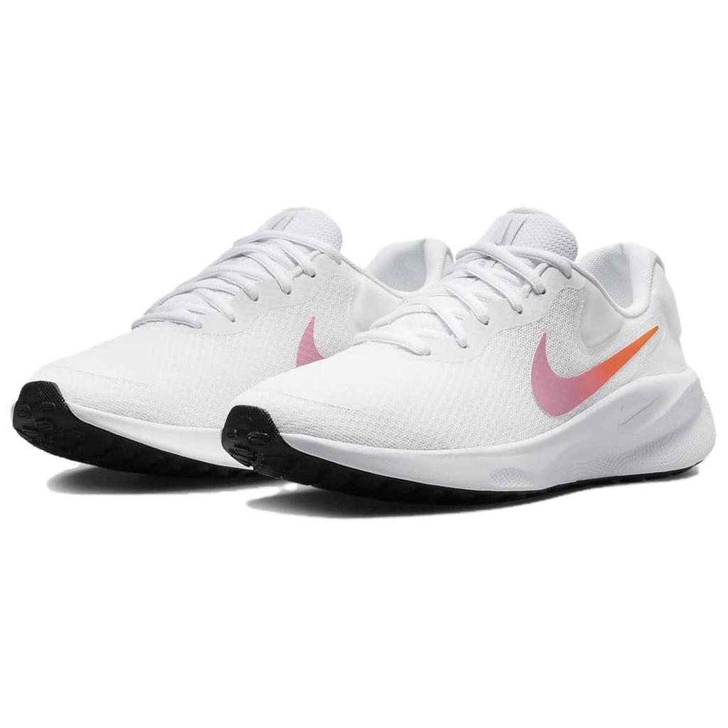 Nike Revolution 7 White Beyond Pink Black Hyper Crimson Women's Running shoes FB2208-104