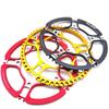 mi.xim 5-hole Petal Crankset: 45T/47T/53T/56T for Folding, Small Wheel, and Road Bikes, Single Chainring Crankset