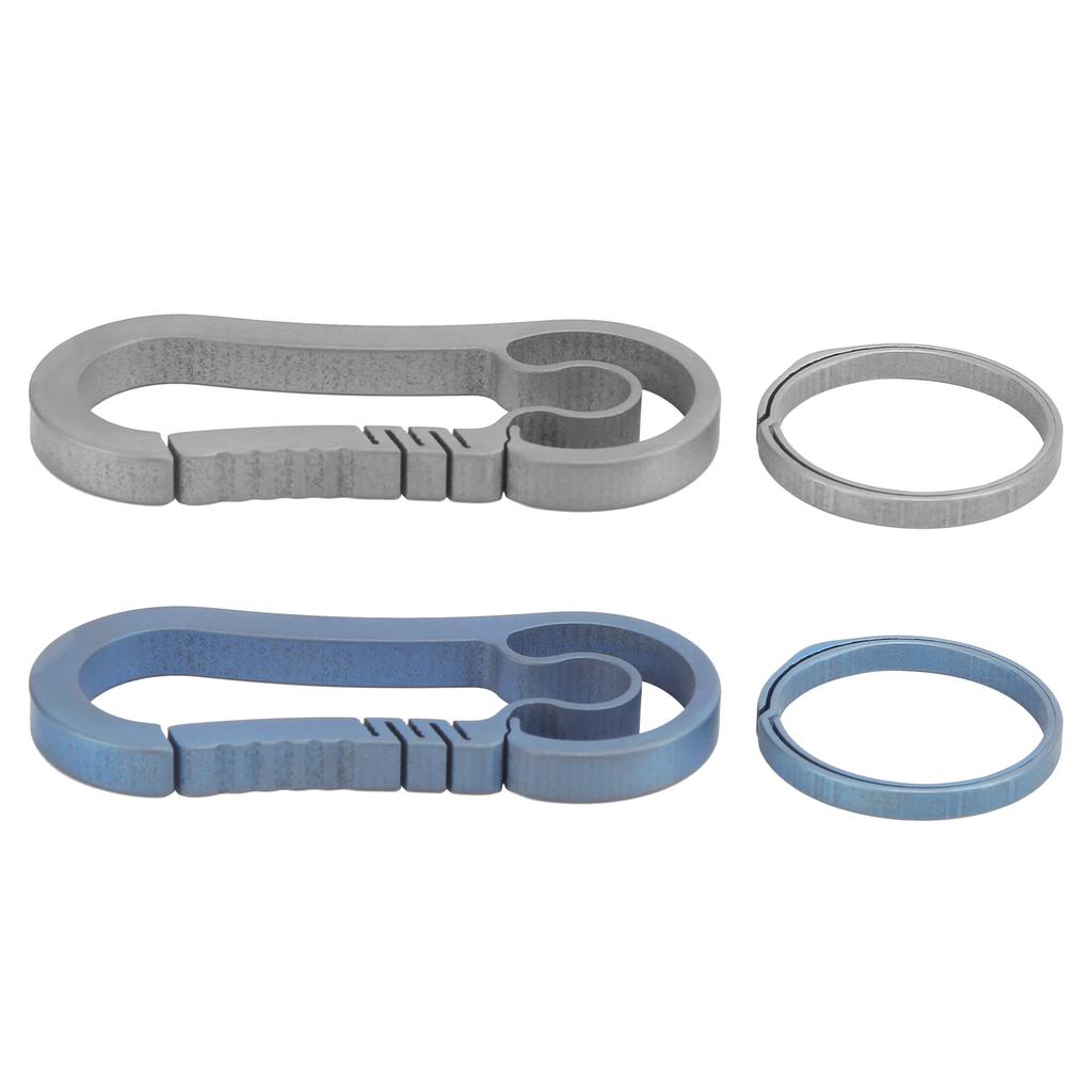 Satın alın Titanium Alloy Keychain Key Holder Quick Release Backpack