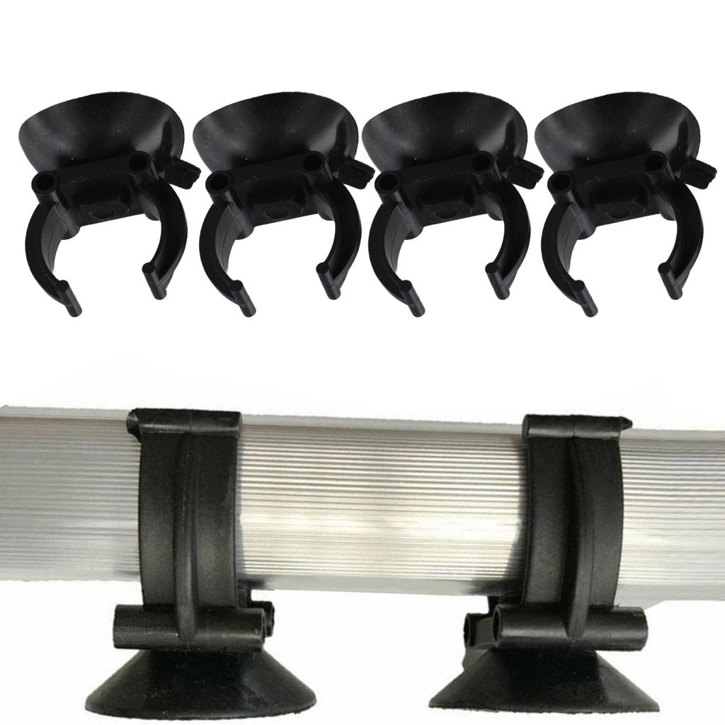 Fish Tank Heater Suction Cups Clips Replacement Pack 4 or 8 Resin Material Clamp Size 2.5CM Diameter 35mm for Thermostats