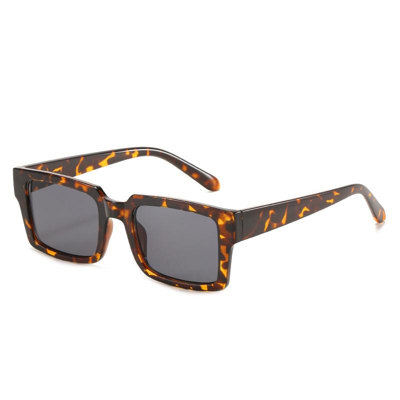 2020 Square Sunglasses, Versatile Black Square Glasses, Simple Small Clear Sunglasses For Women