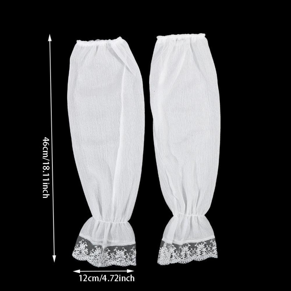 Anti-UV Driving Gloves Breathable Floral Lace Gloves Fashion Sun Sleeves