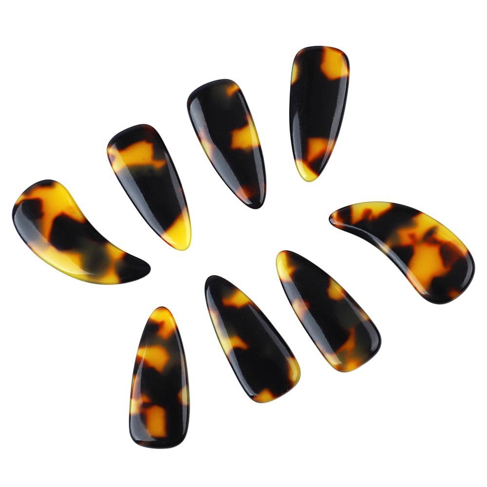 8PCS Plastic Guzheng Finger Picks Professional Finger Picks For Beginners