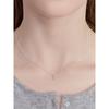 Rossie Ribbon Cubic Necklace