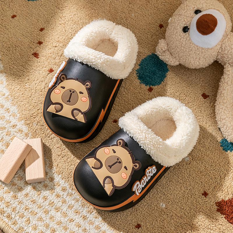 2025 EVA Baby Sandals: Cute Cartoon Design, Squishy Feel, Non-slip Thick Sole for Summer Indoor Use