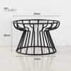 Pet Feeder Bowl Ceramic Anti-overturn Raised Iron Stand Protect Cervical Treat Dish Vertebra Cats Dogs Water Food Feeding Supplies
