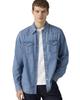 Classic Western Denim Shirt Men's Long Sleeve US S 85745-0108