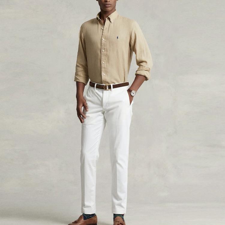 Polo Ralph Lauren Linen Shirt MNPOWOV16820399-100