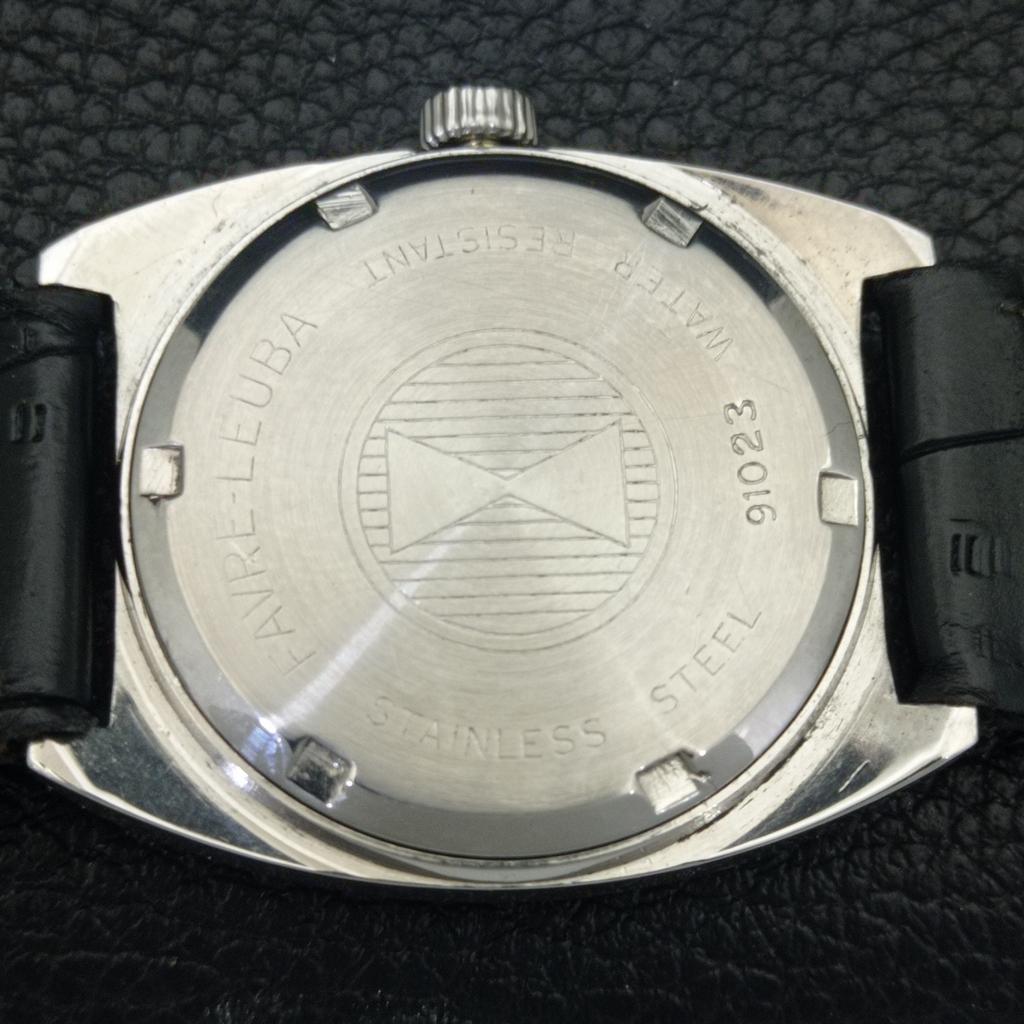 FAVRE LEUBA SEA KING HAND-WINDING SWISS MENS VINTAGE WATCH a703764-1 R213e-a703764