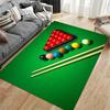 Billiard Theme Green Carpet Suitable As a Non-slip Mat for the Living Room or Bedroom Sofa
