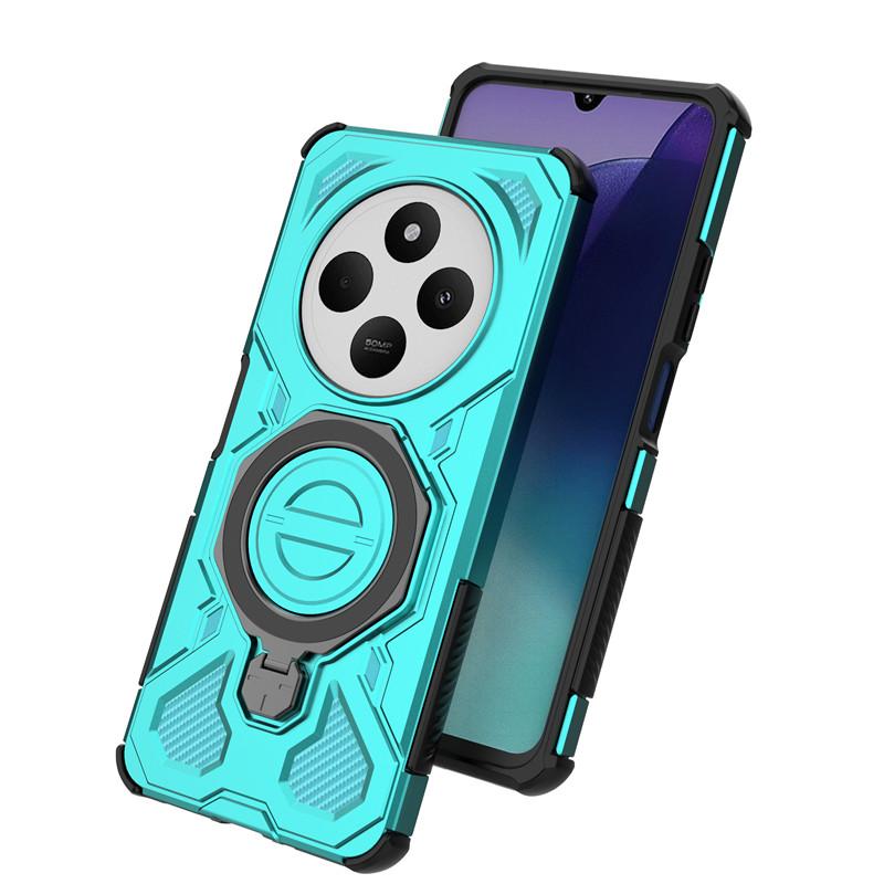 Magnetic Phone Cover For Xiaomi Redmi 14C Case Xiaomi Redmi 14C Cover Shockproof Magsafe Wireless Charging Case Xiaomi Redmi 14C