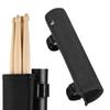 Drumstick Tube Bag Black Cylindrical Drumstick Holder Nylon Drum Stick Bag Sturdy Drum Sticks Holder Bags for Drumsticks Mallets