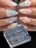 1pc 3D Lily Flower Nail Art Silicone Mold, Embossed Hibiscus Pattern DIY Nail Stamping Tool