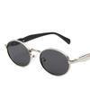 2025 Retro Full-Frame UV Protection Metal Sunglasses - Small Fashionable Design
