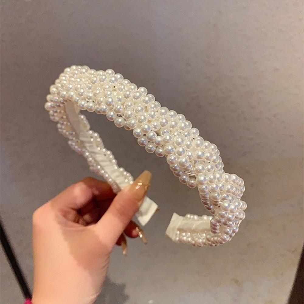 

Elegant Sparkling Headbands Fairy Tale Style Wide Edge Hair Hoops Ladies Hair Accessories