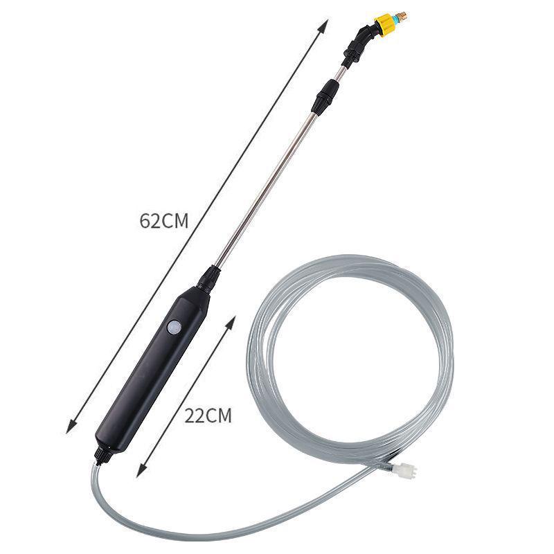 Rechargeable Electric Sprayer with 3m Water Pipe for Watering, Disinfection, and Pesticide Use in Home Gardens
