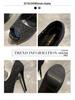 2021 Trendy European & American Sequin Peep Toe High Heel Platform Women's Shoes
