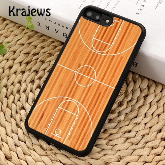 Krajews Basketball Court Diagram Phone Case Cover For iPhone 14 5 6s 7 8 plus X XR XS 11 12 13 pro max Samsung S21 S22ultra Plus