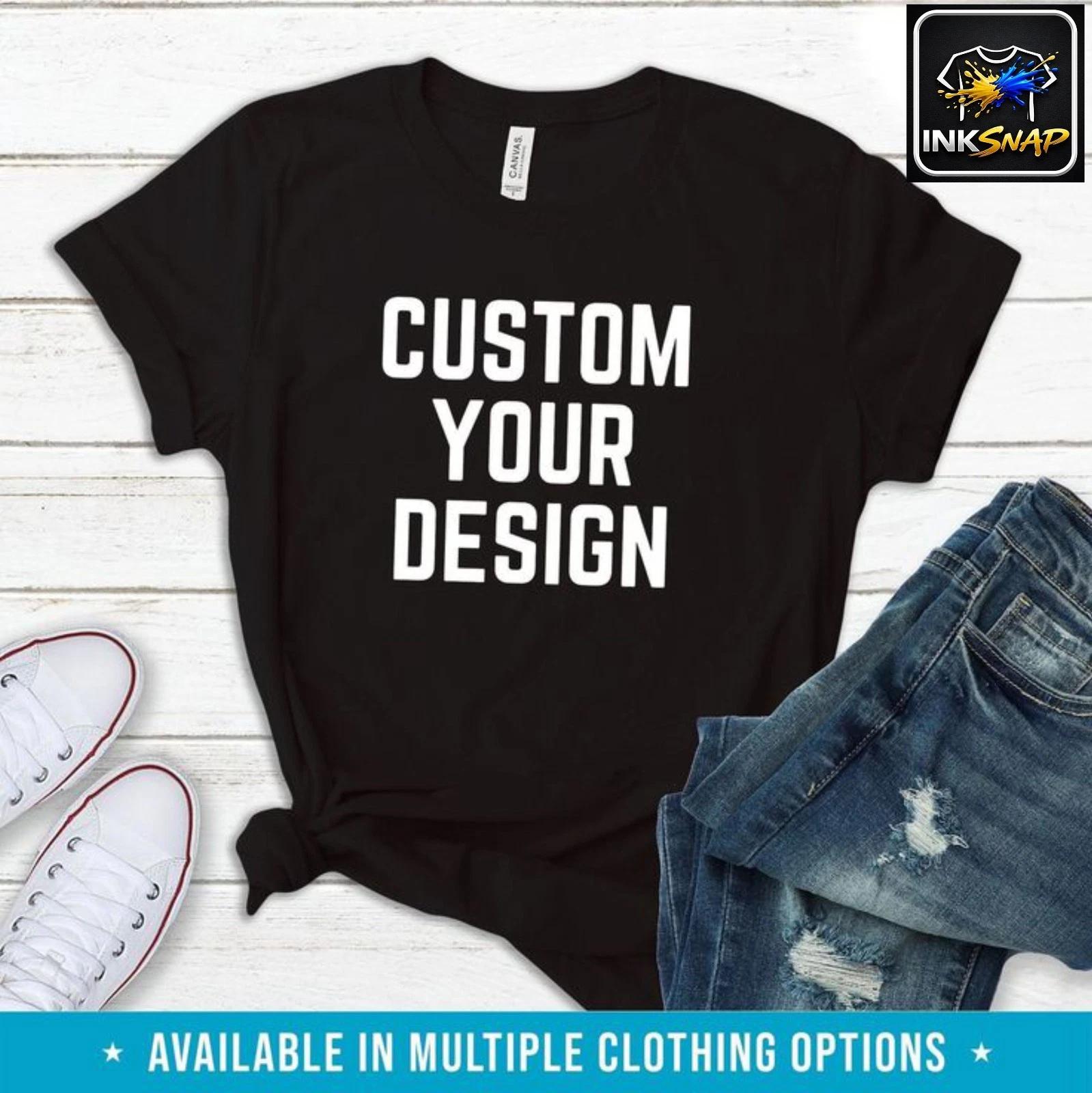Personalised T- Shirt Custom Printed Your Text Photo Logo Stag Do Hen Party Tee 2XL