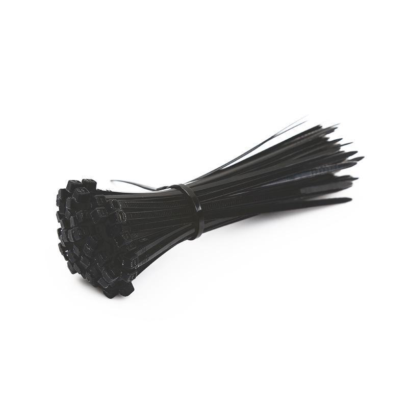 White Nylon Self-Locking Cable Ties - Strong, Durable Wire Fasteners