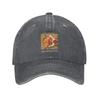 Unisex Baseball Hats Currywurst Wall Art Denim Fabric Streetwear Baseball Caps Hip Hop Cap Casquette