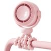 Octopus Tripod Stroller Fan USB Rechargeable Baby Clip Fan Digital Display 5 Wind Speed Modes