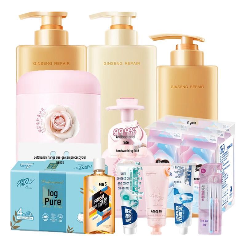 Adolph Silicone-Free Shampoo & Personal Care Set