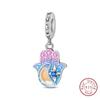 Compatible With Authentic Original Copper Metal Charm Bead Components Bead Components Luminous Magic Forest Deer Elf Charm Bead Components Designed