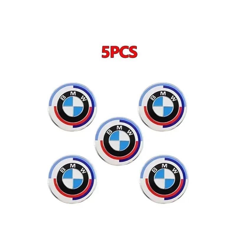 11/14mm Hliníková nálepka emblému na klíčenku auta Příslušenství Pro BMW 50. Kith F30 F10 E90 E34 E53 E61 E62 E93 GT X3 E46 X5 X6 E30