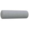 4 Piece Sofa Set with Footstool and Decorative Cushions Light Grey Fabric