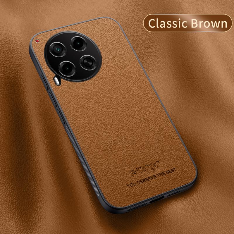 Leather Case for Tecno Camon 30 4G 5G Car Magnetic Holder Wireless Charging Silicone Hard Phone Cover TecnoCamon30 CL7 CL6 CL6k