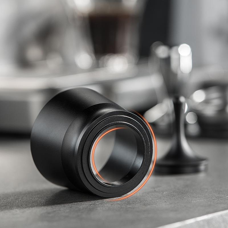 Aluminum Alloy Coffee Grinder Powder Falling Cup Espresso Dosing Cup EK43/58MM Coffee Dosing Cup Coffeeware Tamper Powder Tools