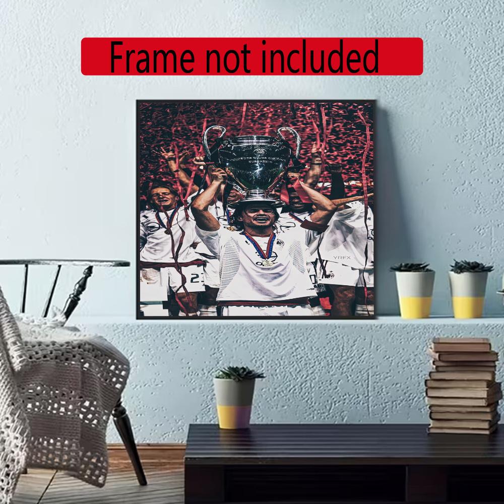 Ac Milan 5D Diy Diamond Paintings Mosaic Wall Round Diamond Art Painting Kits Embroidery Crystal Accessories Frameless