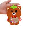 NonWoven Fabric Animal Pendant Craft Kits Making Set for Toddler Early Educational Toy Handmade Hanging Decoration